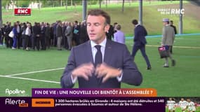 Emmanuel Macron veut relancer le débat sur la fin de vie et n'exclut pas un référendum