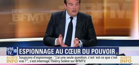 Soupçons d'espionnage politique par la DGSE: "Je vais voir les suites que je donne, probablement une plainte contre X", Thierry Solère