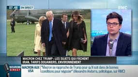 "Macron se rapproche de Trump pour qu'il soit dans de bonnes conditions pour négocier"