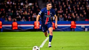 Achraf Hakimi lors de PSG-PSV en Ligue des champions le 22 octobre 2024