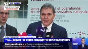Gare du Nord: "Près de 300 policiers étaient mobilisés pour sécuriser le périmètre" assure Philipe Tabarot (ministre des Transports)