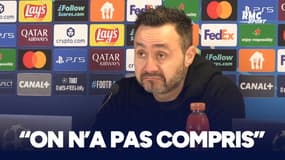 OM 0-3 Liverpool : "On n'a pas compris" De Zerbi admet sa défaite tactique
