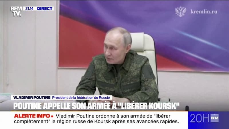 Guerre en Ukraine: Vladimir Poutine espère 