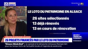 Alsace: 26 projet financés par le loto du Patrimoine