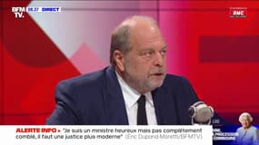 Éric Dupond-Moretti annonce une "revalorisation inédite" de "1000 euros" pour les magistrats