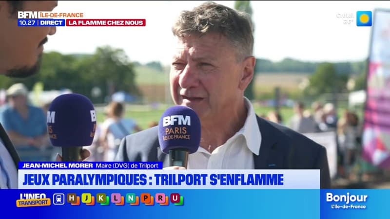 Flamme paralympique à Trilport: la mairie présente ses actions pour le sport inclusif (1/1)