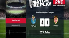 FC Porto - Monaco (5-2) : Le Match Replay avec le son de RMC Sport