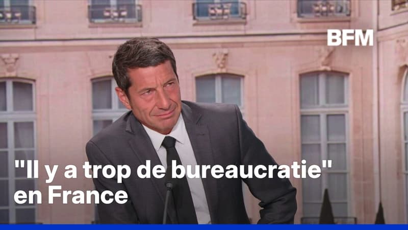 David Lisnard, candidat à la présidentielle, estime "qu'il y a trop de bureaucratie" en France
