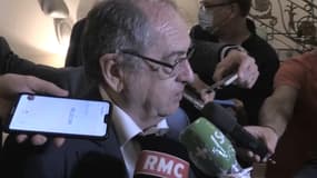 Noël Le Graët, président de la FFF, à Paris le 10 septembre 2020