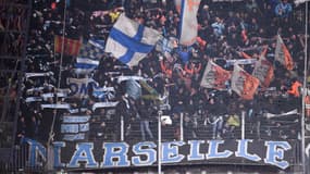 Des supporters de l'OM en novembre 2024