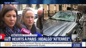 "Le mot indignation est faible." Anne Hidalgo se dit "atterrée" par les violences à Paris