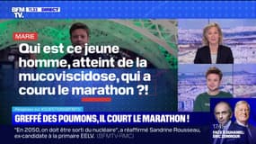 Qui est ce jeune homme atteint de la mucoviscidose qui a couru le marathon de Paris ? BFMTV répond à vos questions
