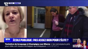 Scolarisation des enfants d'Amélie Oudéa-Castéra dans le privé: "Un choix personnel" que "l'on n'a pas à commenter", pour Véronique Cotrelle (présidente du Snec-CFTC)