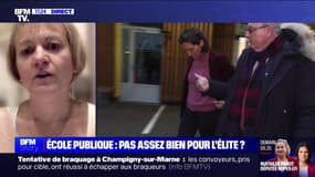 Scolarisation des enfants d'Amélie Oudéa-Castéra dans le privé: "Un choix personnel" que "l'on n'a pas à commenter", pour Véronique Cotrelle (présidente du Snec-CFTC)