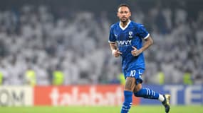 Neymar lors d'un match avec Al-Hilal, le 21 octobre 2024.