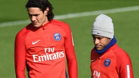 Edinson Cavani et Neymar