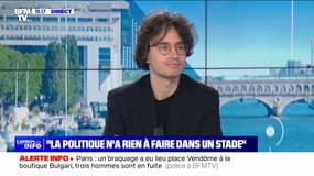 Finale de la coupe de France: l'essayiste Mathieu Slama dénonce "une fuite en avant sécuritaire" de la part du gouvernement