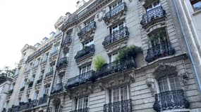 Illustration d'un immeuble du 16ème arrondissement de Paris