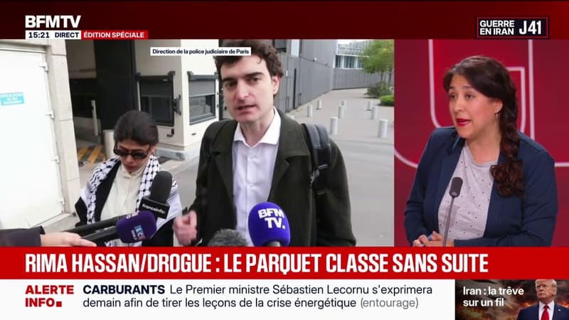Garde à vue de Rima Hassan: le parquet classe sans suite l'enquête sur les produits stupéfiants