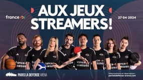 L'affiche officielle de la compétition "Aux jeux streamers"