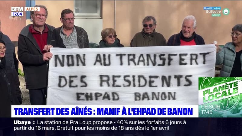 Alpes-de-Haute-Provence: une manifestation devant l'EHPAD de Banon ce mercredi