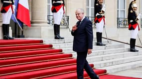 Frédéric Mitterrand à l'Élysée le 5 juillet 2021 . (Photo d'archive)