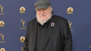 George R. R. Martin le 17 septembre 2018 à Los Angeles lors des Emmy Awards