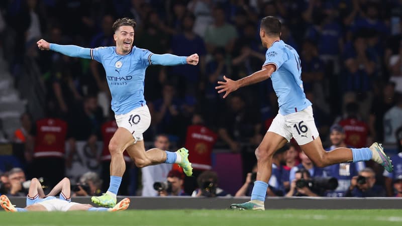 J. Grealish et Rodri