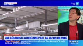 Une céramiste azuréenne part au Japon un mois