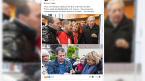 La maire de Calais rend hommage à Thierry Jacob, décédé des suites de sa maladie.