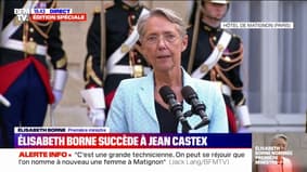 "Tu as su conquérir le cœur des Français": l'hommage d'Élisabeth Borne à Jean Castex