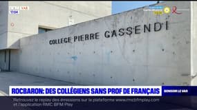 Rocbaron: des collégiens sans professeur de français depuis le mois de février