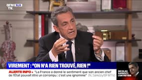 Nicolas Sarkozy: "S'il y avait le moindre élément, il m'aurait été servi"