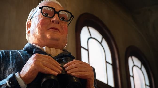 Le nouveau géant à l'effigie de Pierre Mauroy sera exposé à l'hôtel de ville.