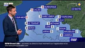 Météo Nord-Pas-de-Calais: un lundi nuageux, jusqu'à 13°C à Calais