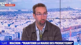 Nicolas Girod, porte-parole national de Confédération des paysans