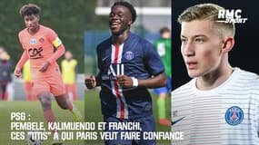 PSG: Pembele, Kalimuendo et Franchi, ces jeunes à qui Paris veut faire confiance