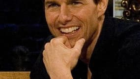 Tom Cruise sur le p^lateau de MTV Live, en 2008