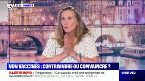 Vaccination obligatoire: "Après avoir qualifié les soignants de héros, je trouve ça triste qu'ils soient aujourd'hui stigmatisés", selon Dr Sophie Crozier