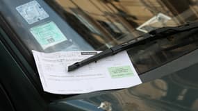 Une contravention (illustration).