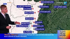 Météo: la couverture nuageuse s'intensifie en journée, 14°C à Strasbourg ou encore Sélestat