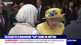 Elisabeth II inaugure "sa" ligne de métro à Londres