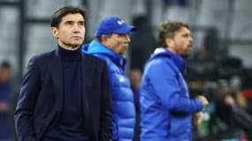 Marcelino lors de Marseille-Villarreal, le 7 mars 2024