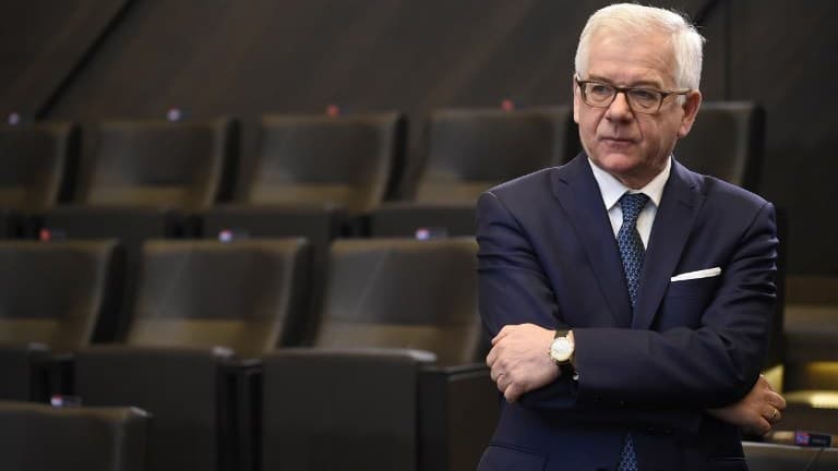 Le ministre polonais des Affaires étrangères, Jacek Czaputowicz.