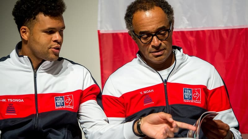 Jo-Wilfried Tsonga - Yannick Noah
