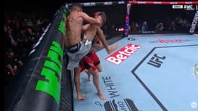 Farès Ziam a remporté son combat contre Matt Frevola par KO. 