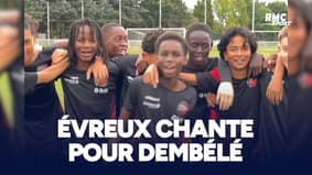 Évreux, premier soutien d'Ousmane Dembélé