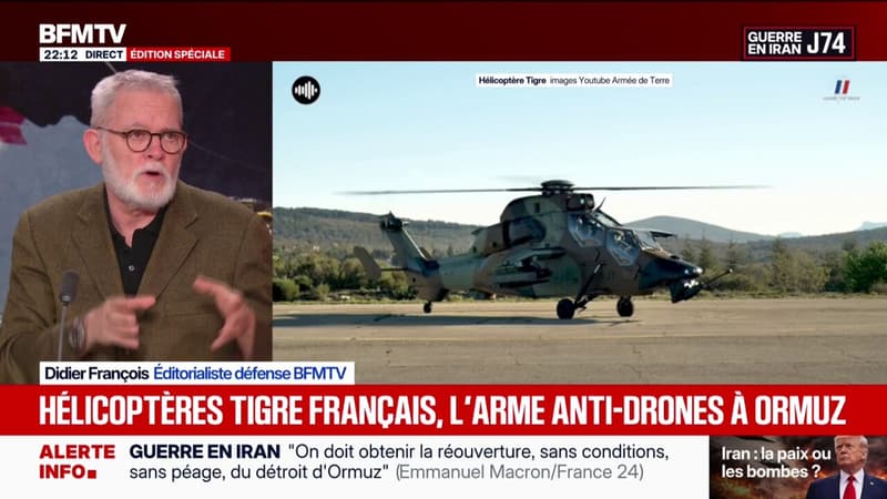 Iran: les hélicoptères tigres français pourraient être l'arme anti-drones utilisée pour le déblocage du détroit d'Ormuz