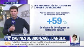 L'agence nationale de sécurité sanitaire dénonce la dangerosité des cabines UV