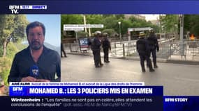 Policiers mis en examen dans l’affaire Mohamed: "C'est un début de motif de satisfaction pour la famille", affirme Me Arié Alimi (avocat de la femme de Mohamed)